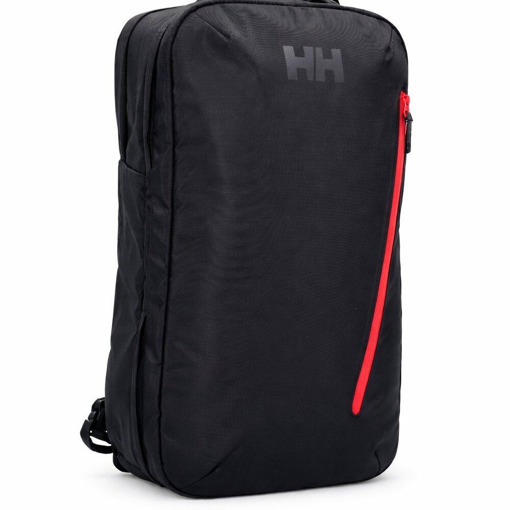 Helly Hansen Black Backpack with Red Accent